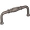 Jeffrey Alexander 3" Center-to-Center Brushed Pewter Durham Cabinet Pull Z290-3-BNBDL - alternate 1